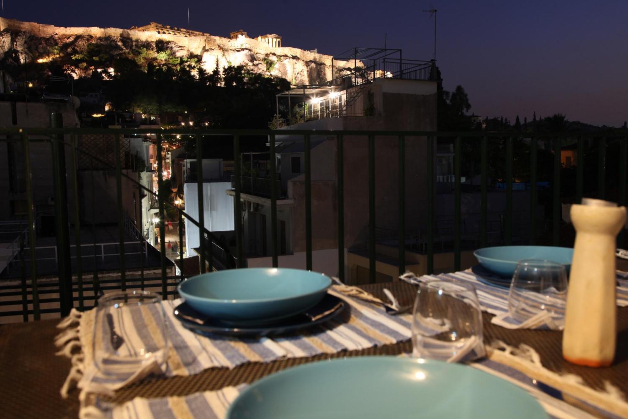 Plaka Two-Storey Penhouse With Acropolis Views Pl6 Atene Esterno foto